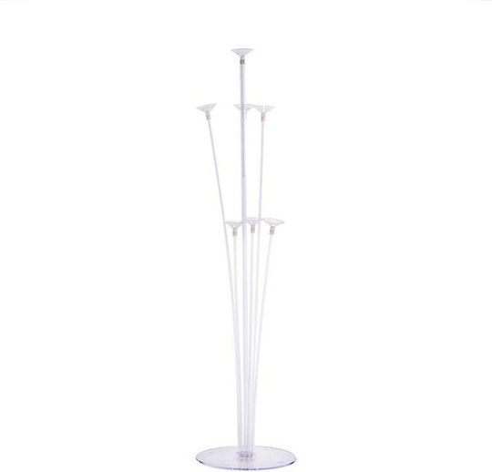 Plastik Ballonhalter Zola Transparent 70 cm