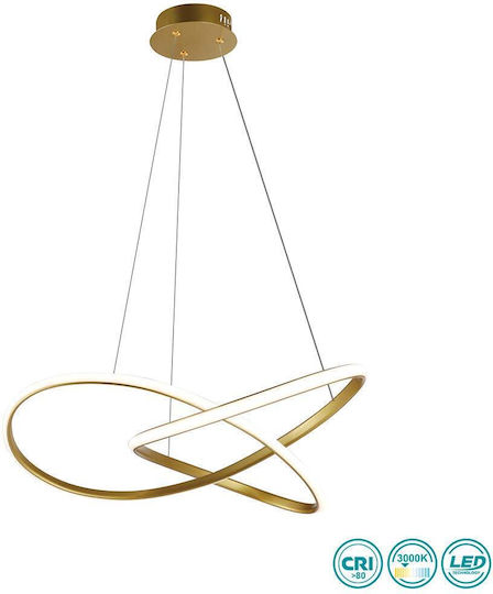 Optonica Pendant Light Gold