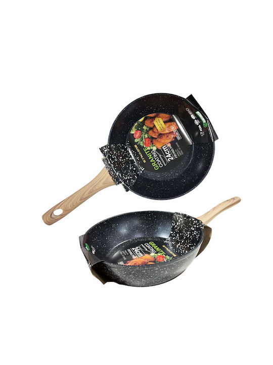 Sidirela Synamore Pan made of Aluminum with Non-Stick Coating 28cm