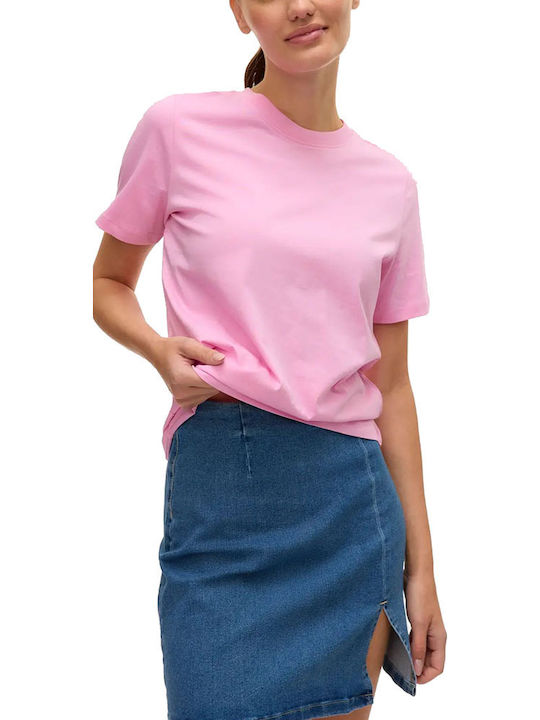 Vero Moda Γυναικείο T-shirt Ροζ