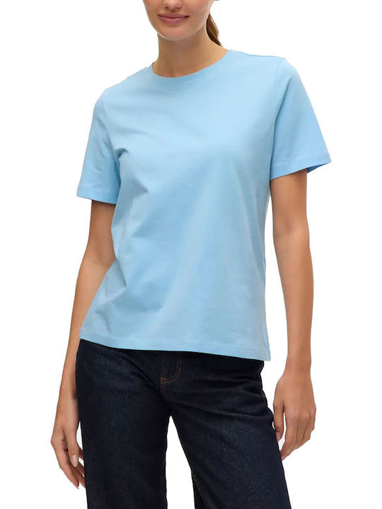 Vero Moda Γυναικείο T-shirt Γαλάζιο