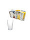 Set of Glasses Water made of Glass 6pcs