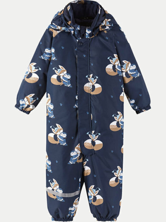 Reima Baby Bodysuit for Going Out Long-Sleeved Navy