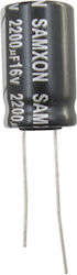 Samxon Samxon Πυκνωτής Ηλεκτρολυτικός 16V GT;Ø12.5x20mm;Pitch:5mm, 10000h @ 105°C 2200uF 1τμχ EGT228M1CI20RR