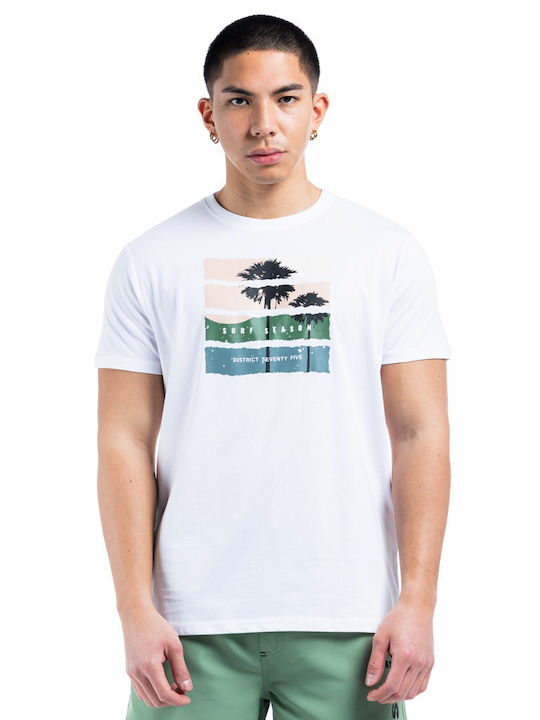 District75 T-Shirt Weiß