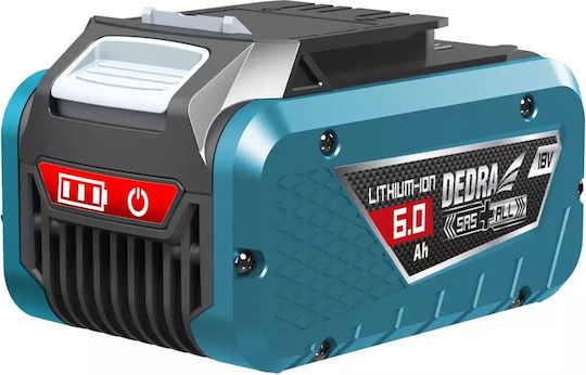 18v 6.0ah Battery Dedra Sas+ All 18v Ded6936
