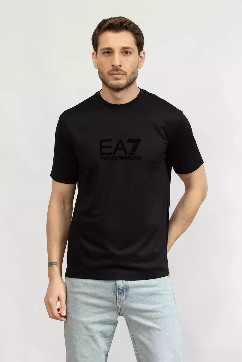 EA7 EMPORIO ARMANI クルーネック Tシャツ 7m000092-af13870 Emporio Armani T-shirt Black 7M000092AF13870-UC001 | Skroutz.mt