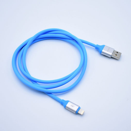Regular USB 2.0 Cablu USB-C bărbătesc - USB-A Albastru 2m