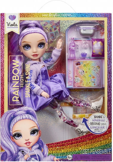 MGA Entertainment Rainbow High Sparkle Shine Viola Κούκλα για 4+ Ετών 27.94εκ.