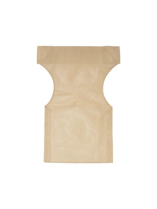Pakketo Director Chair Cover Nexus Beige 45x78.5cm