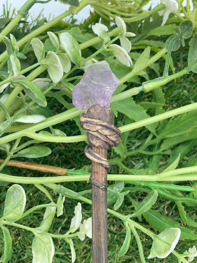 Baghetă de Cristal Natural de Ametist