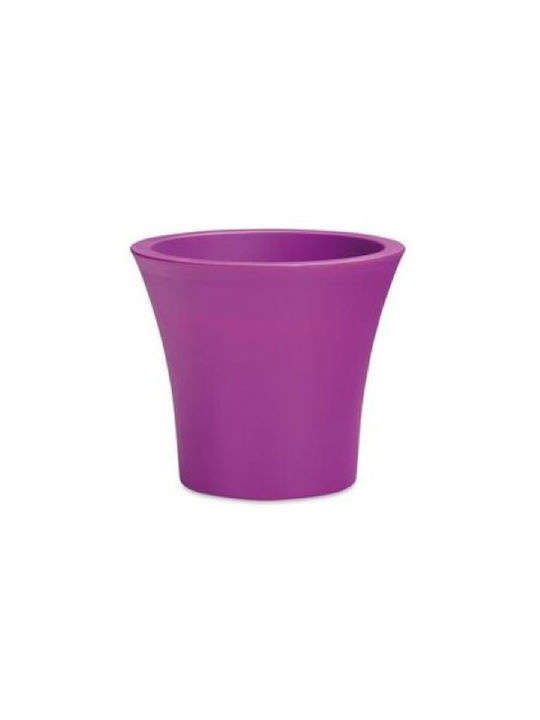 Atmosphera City Selbstbewässernd Topf Kunststoff Violet 20x20x17.5cm.