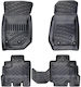 Πατάκια Σκαφάκια 3d Λάστιχο Tpe Jeep Wrangler Unlimited Jk 4 Πορτο 2006-2018 Rizline 4 Τεμάχια Μαύρα