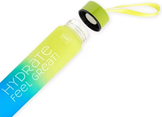 Legami Milano Kids Water Bottle Thermos Plastic Green 280ml