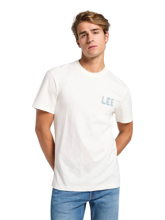Lee Тениска Бял