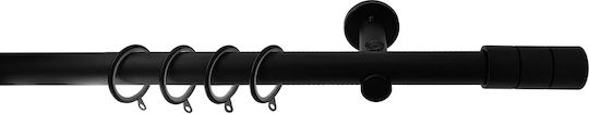 Grace Сгъваемо Металик Корниз Φ28мм 240-240cm Black Mat