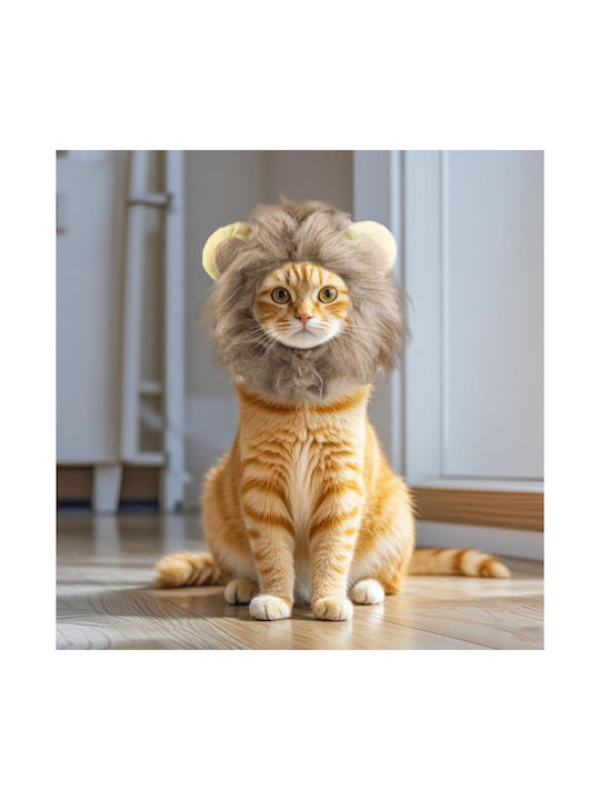 Cute Pet Lion Wig | Head Circumference 24cm