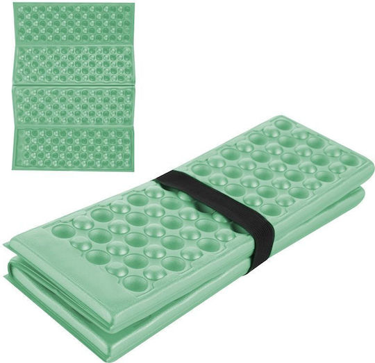 Spokey Foam Single Camping Sleeping Mat 38x28cm Thickness 1cm in Green color