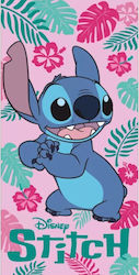 Disney Stitch Flower Pink Beach Towel 70x140cm