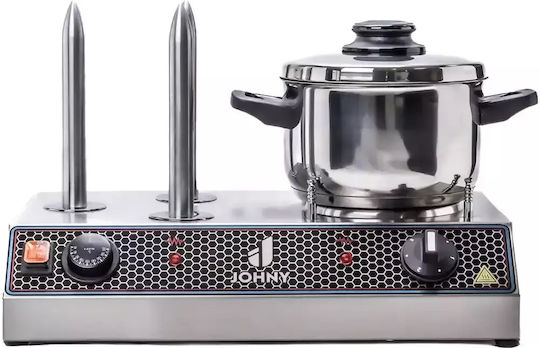 Johny Ak/1-ep3 Commercial Hot Dog Machine with Bread Warmer 2kW
