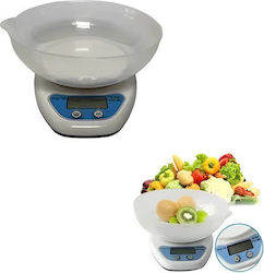 Cântar de bucătărie cu bol din plastic, maxim 5 kg