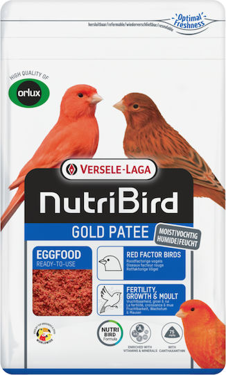 Versele Laga Orlux Gold Patee Moist Eggfood Red Canaries 1kg