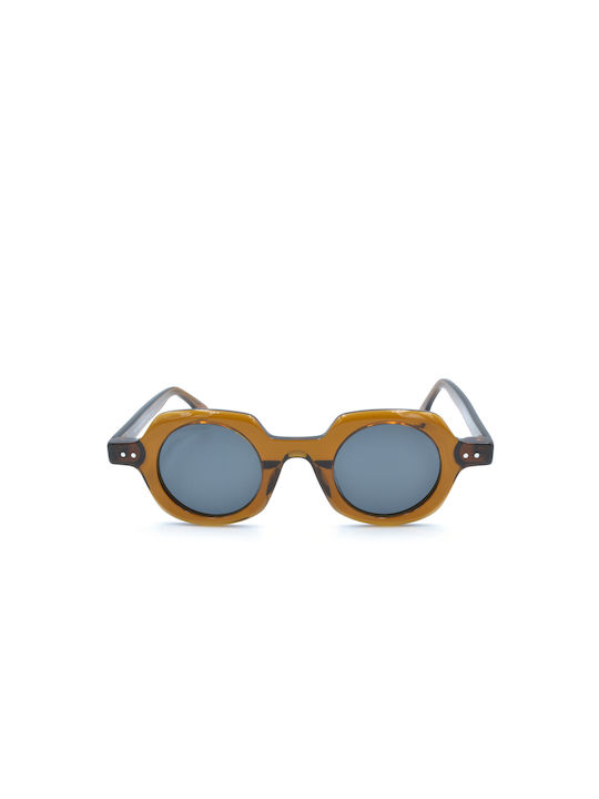 Gianfranco Ferre Women's Sunglasses with Brown Plastic Frame and Gray Polarized Lens GFF1422 004