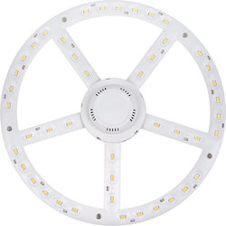 Κυκλική Πλακέτα Led Smd Φ160 9w 230v 4000k