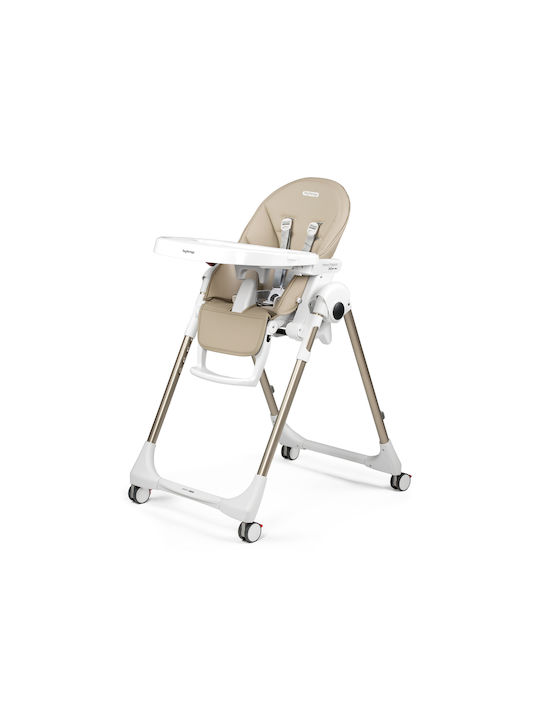 Peg Perego Prima Pappa Αναδιπλούμενο 2 in 1 Μπεζ