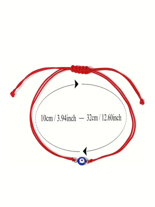 ShuShu Femeie Brățară Martaki cu model ochi protector