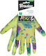 Bradas Pure Floxy Gloves for Work Garden Green Polyurethane 1pcs