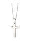 Art Collection Herren Kreuz aus Stahl mit Kette