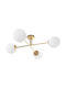 App1248-4cp Gold Ceiling Light Fixture