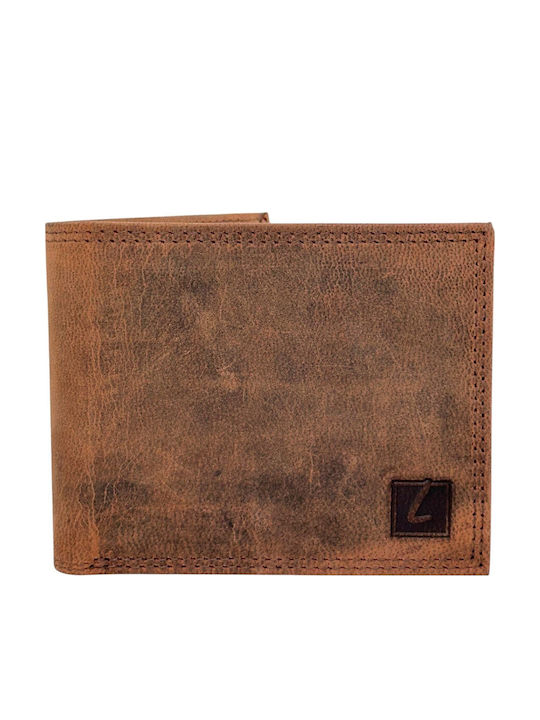 Lavor Leather Men's Wallet Classic with RFID Brown