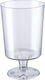 Luxury Wine Crystal Disposable Cup Plastic 180ml 10pcs