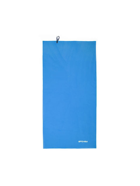 Spokey Хавлия за фитнес Микрофибър Син 80x150см
