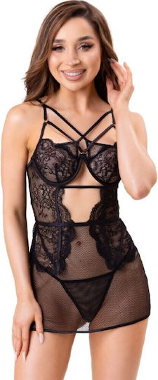 Livia Corsetti Σετ Sexy Babydoll Μαύρο