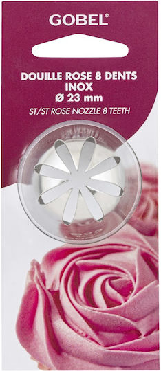 Gobel Tülle für Konditorei Spritzbeutel Inox 2.3cm 1Stück LT.GLRO23-C