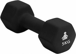 Fitpaddy Hantel Sechseck aus Neopren 1 x 5kg
