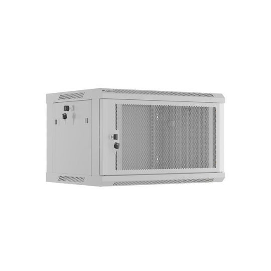 Lanberg Wandmontiert Rack-Schrank 6U Gray WF01-6406-23S