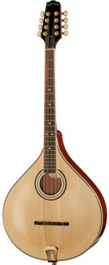 Gold Tone Căști Mandolină M-800+ Octave cu Corp Plat Lucios natural