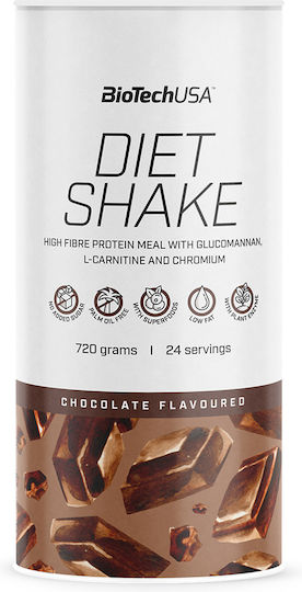 Biotech USA Diet Shake Συμπλήρωμα για Αδυνάτισμα 720gr Chocolate