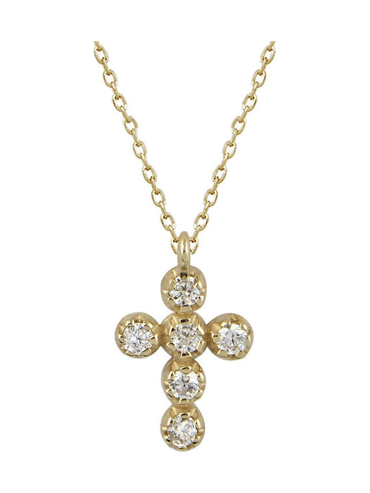 FenixJewelry Gold Σταυρός