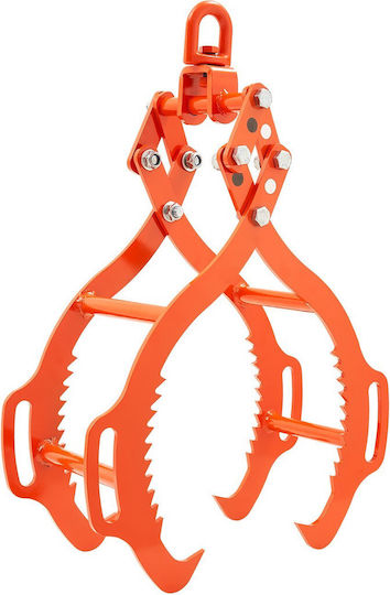 Vevor 28 Inch Log Lifting Tongs 4 Handles Solid Steel Log Rotating Tools