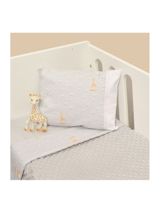 Baby Oliver Blanket Cot Beige 100x140cm