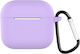 Yesplus YS-1804 Θήκη Σιλικόνης σε Μωβ χρώμα για Apple AirPods 3