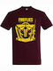 Unisex T-Shirt "Fireflies Last Us" Burgunderrot