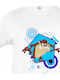 Kids Top Short-sleeved White