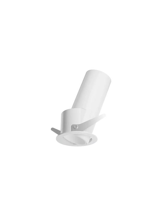 Ideal Lux Quark Fi Metallic Recessed Spot with ...