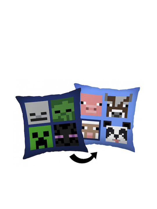 Pernă Decorativă Minecraft Bad Mobs 40*40 Cm